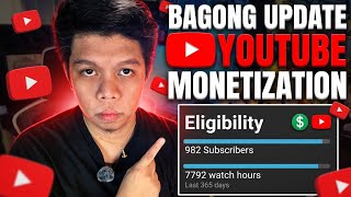 BAGONG MONETIZATION REQUIREMENTS SA YOUTUBE THIS COMING 2027! (Latest Monetization Update)