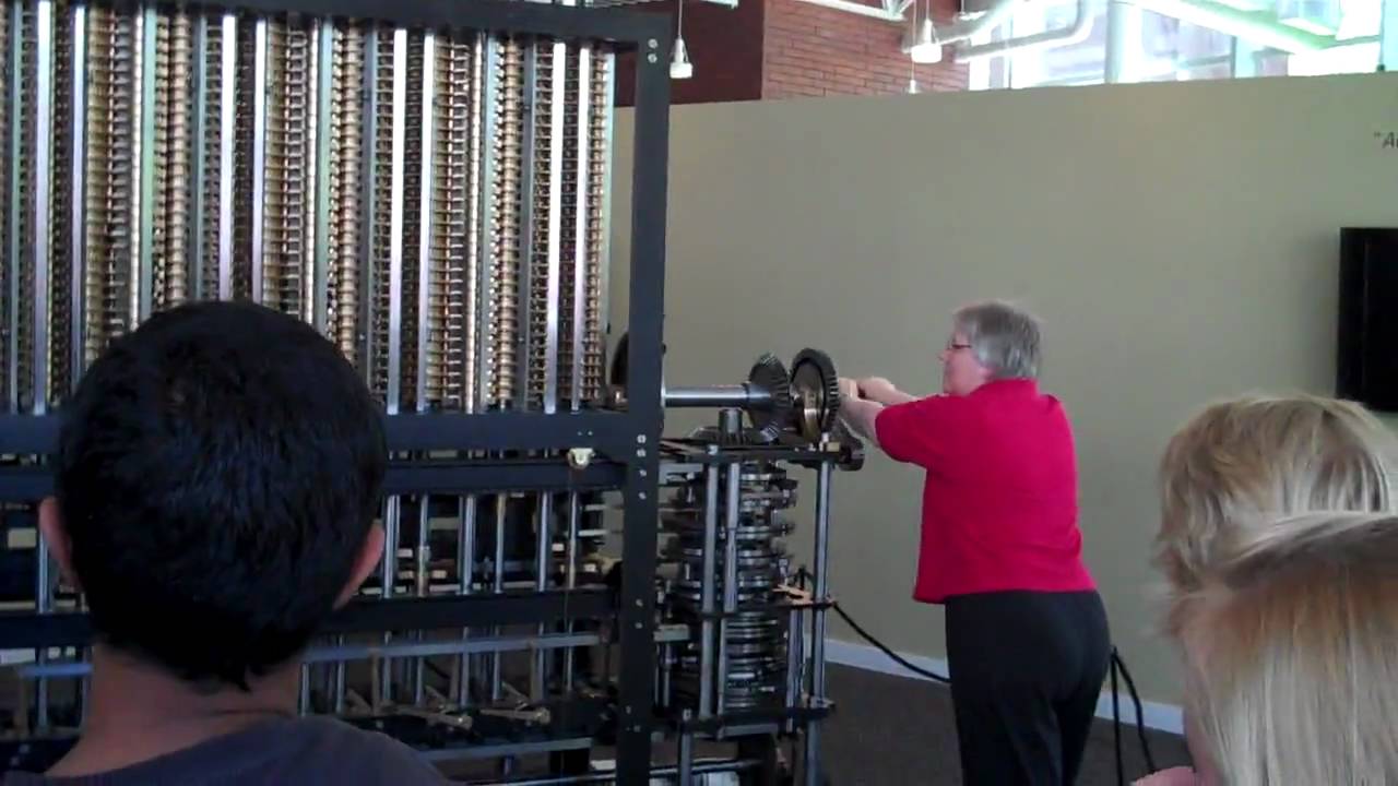 Babbage Difference Engine at the Computer History Museum, Mountain View