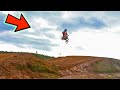 130ft Full Send On KLX110...GONE WRONG!! (TenMileMX)