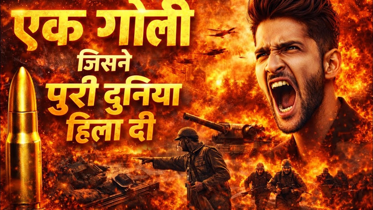  Woh Ek Goli Jisne PuriDuniya KoJang MeinDhakel #History#WorldWar#HindiDocumentary#EkGoli #WarStory#