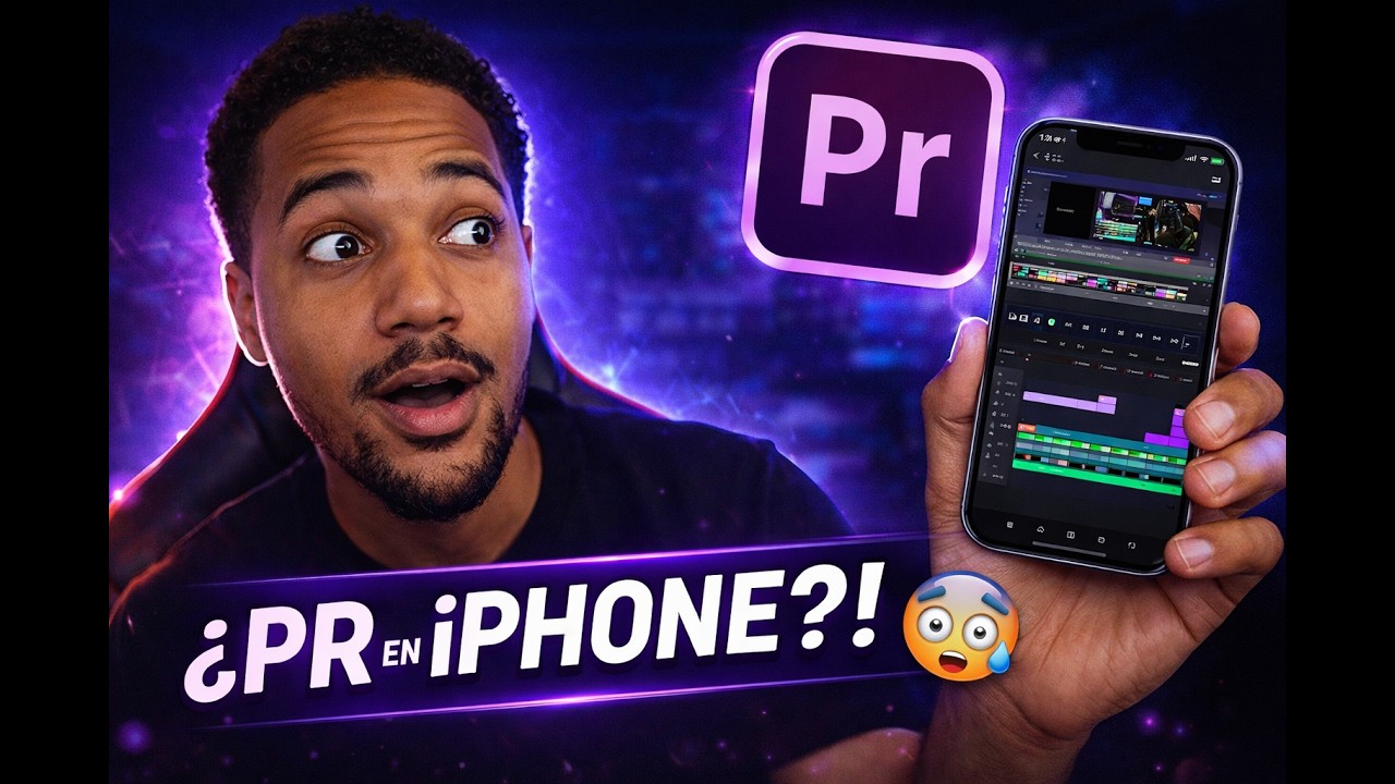 PREMIERE PRO para IOS! (IPHONE) Tutorial Paso a Paso - YouTube