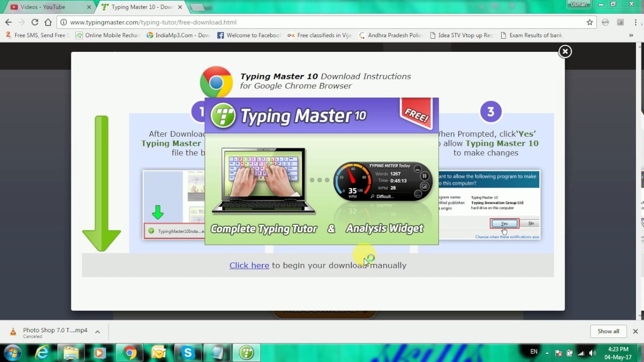 How to download & install typing master 10