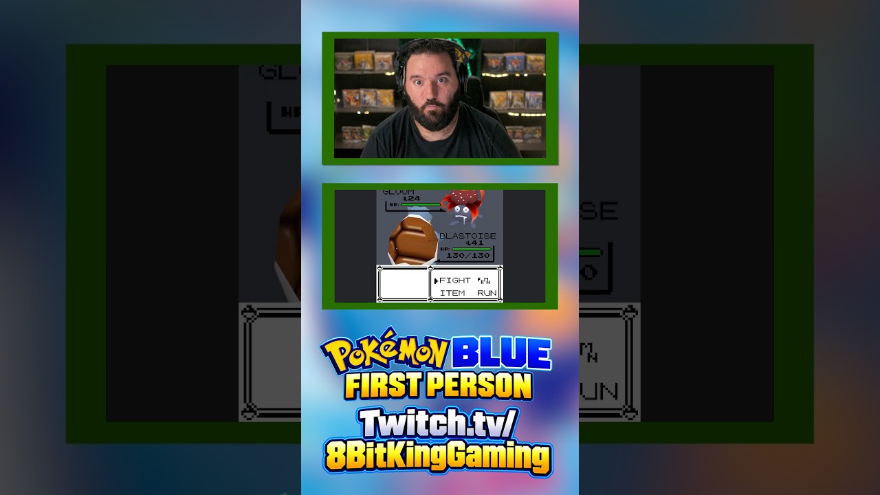 What Did This Gloom See?! 😂 | Pokémon Blue in First Person