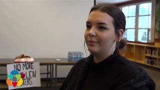 Students recognize murdered and missing indigenous women