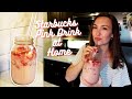 How to Make a Starbucks Pink Drink at home