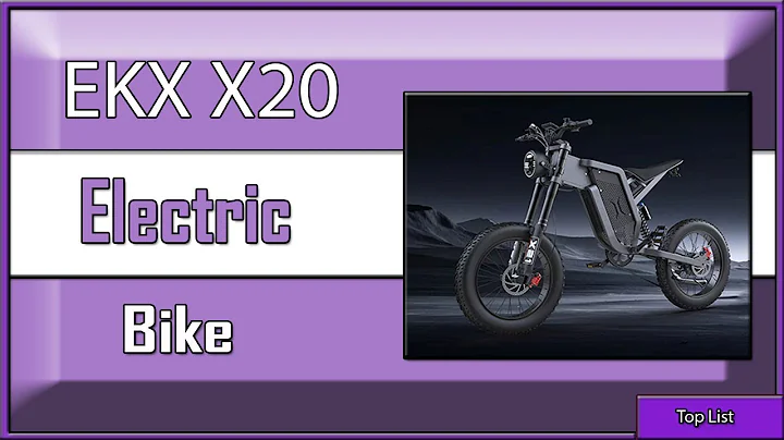 ✅ EKX X20 Electric Bike / electric bicycle / fat bike / Mountain Ebike 20 Inch