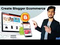 Create Ecommerce Website in Blogger With Getaway  Free Theme | WebSeoRank (Hindi)