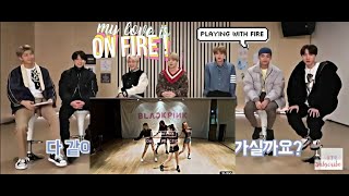 Bts Reaction To Playing With Fire Ep-59