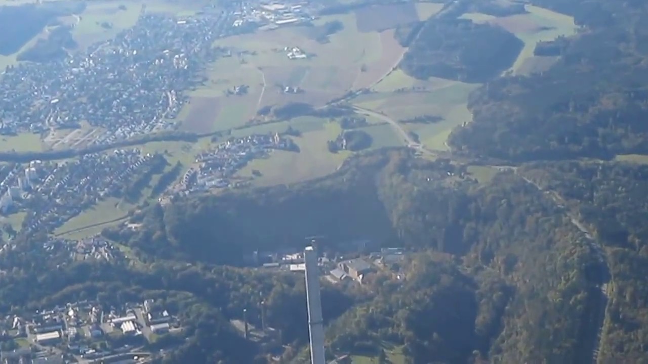 Thyssenkrupp Aufzug Testturm Rottweil Von Oben Luftbild Luftfilm Youtube