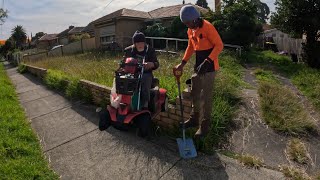 Old MAN Can't cut his Grass Anymore and we decided to HELP OUT. Watch How we transformed IT
