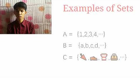 Demo teaching about Sets and Subsets