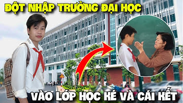 Quang Con Thử Thách Đột Nhập Trường Đại Học, Đi Học Vào Buổi Tối Và Cái Kết