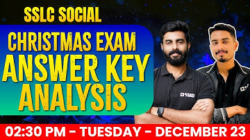 SSLC Social Christmas Exam | Question Paper Analysis | Exam Winner