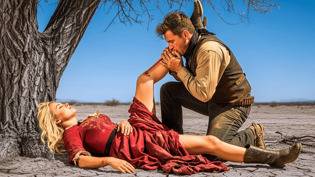 Su cruel esposo la abandonó tras la mordida de una serpiente… pero un vaquero solitario la encontró