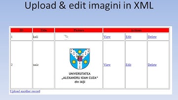 Upload images in XML