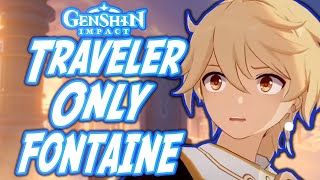 Can You Beat Fontaine Only Using The Traveler??!!