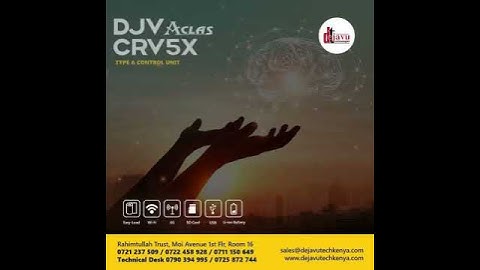 DJV CRV5X Aclas ETR Machine