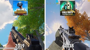Pubg Mobile vs Call of duty Mobile - Details and Physics Comparison