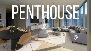 River North Penthouse Tour | 8 E Huron Downtown Chicago