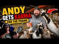 Andy gets Karma for his prank, and we go to Habachi!