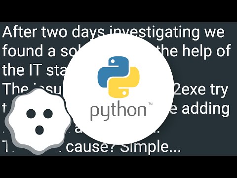 Access denied using Py2exe