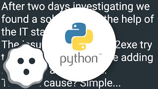 Access denied using Py2exe