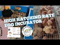 High hatching rate authomatic egg incubator|600 capacity full setter and full hatcher