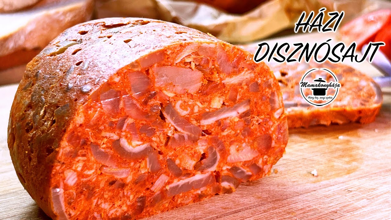 HÁZI DISZNÓSAJT - bőséghozó szilveszteri csemege 🐷✨ otthon is elkészíthető módszerrel I Mamakonyhája