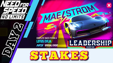 Need For Speed NoLimits | Lotus Evija | Day 2 Stakes | Leadership Gaming