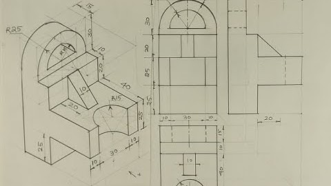 Orthographic Projections  - Engineering drawing - Technical drawing