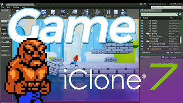 iClone 7 Game - Unreal Engine 4 ( I imported 3D models from character creator FBX )