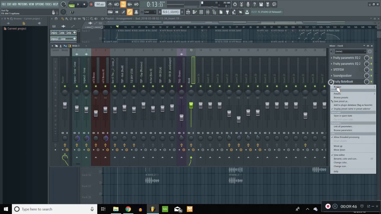 Fl studio mix