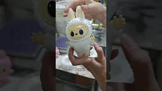 This Labubu looks even cuter in silk white 🤍✨.#3dprinting #3dprinter #filament #3dfilament #pla