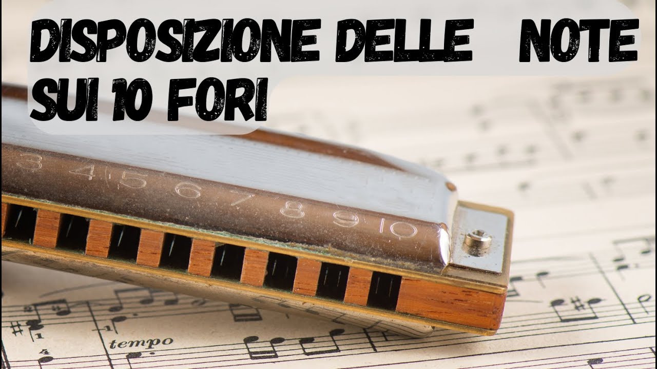 Armonica A Bocca 10 Fori Note