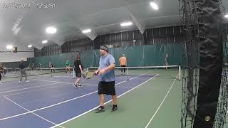 DITNY Pickleball--Men's Combined Levels (12/30/19), Ron/Len Vanvliet vs. Justin Darcy/Cameron Daly