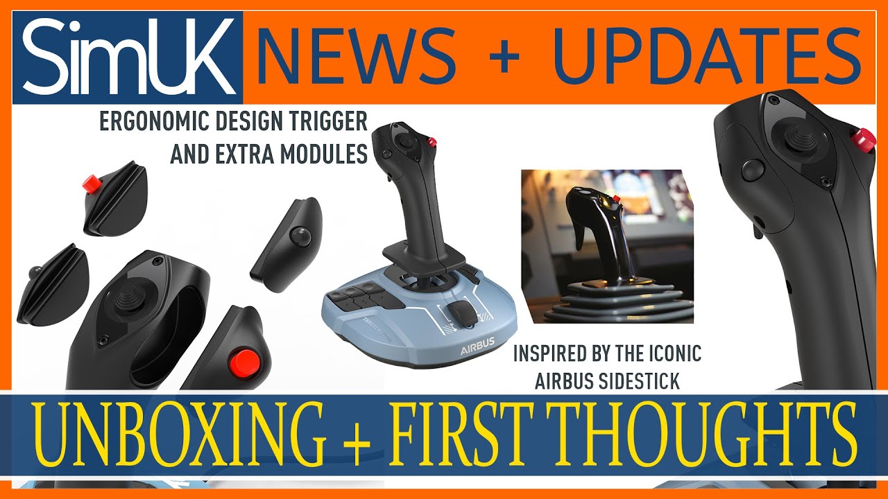 Thrustmaster TCA Airbus Sidestick - Unboxing and First Look! 