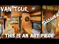 VAN TOUR - Handcrafted Artisan Retro Van Build