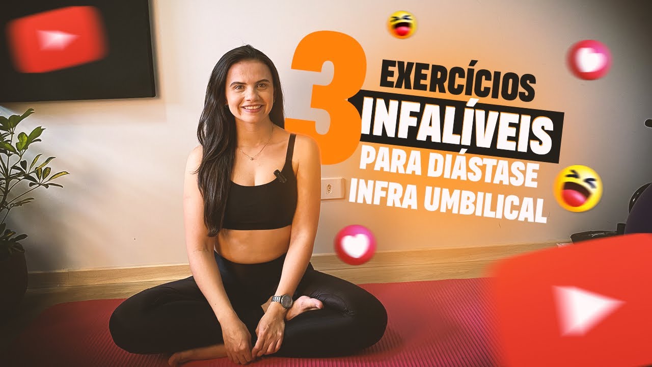 3 Melhores Exercícios para Diástase Infra Umbilical