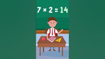 #shorts | Learn Multiplication Table of 7 | Math