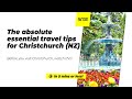  the absolute essential travel tips for christchurch nz  nzpocketguidecom