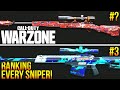 Call Of Duty WARZONE: RANKING Every Sniper & Marksman Rifle! (WARZONE Best Loadouts)