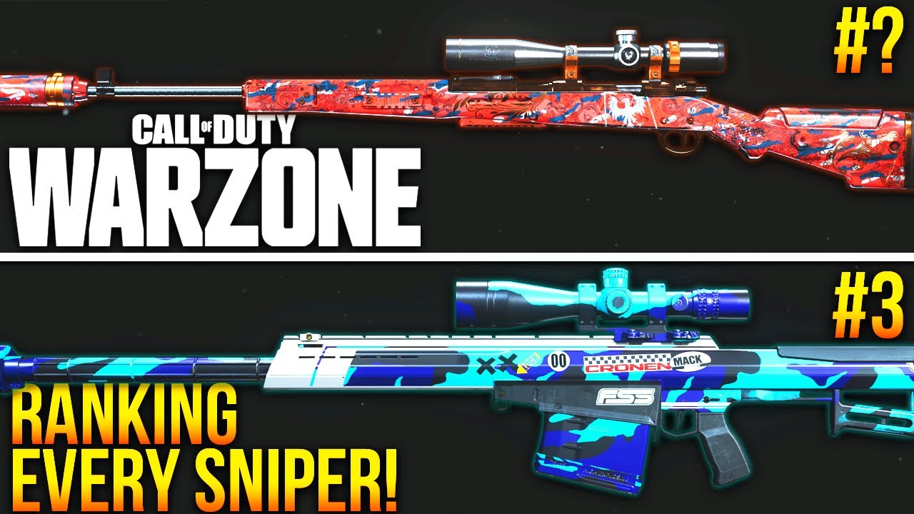 Top 3 Meta Snipers to use in Warzone Ranked