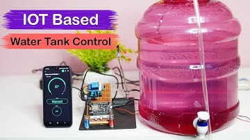 IOT Based Automatic Water Tank Controller | Blynk Mobile App Monitoring | IOT Projects