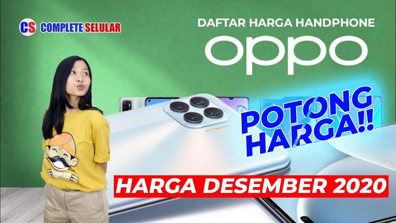 DAFTAR HARGA HP OPPO | Desember 2020 - YouTube