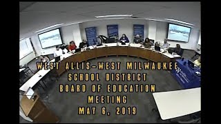Board Meeting and Budget Workshop 5-6-2019
