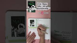 Book Journal Review 12: Mate by Ali Hazelwood #booktube #bookreview #paranormalromance #reading
