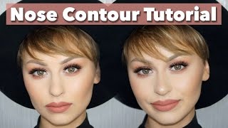 How to Contour Your Nose to Look Smaller | Alexandra Anele