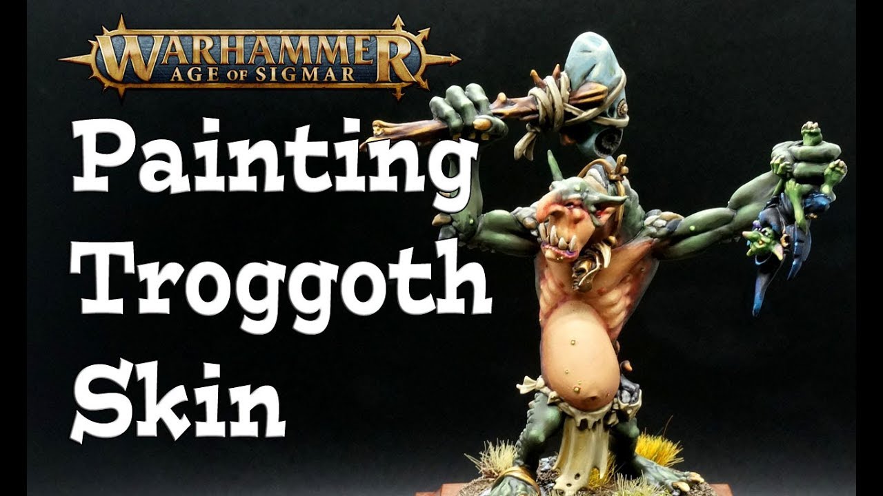 Painting Age of Sigmar Troggoth (Rock Troll) Skin