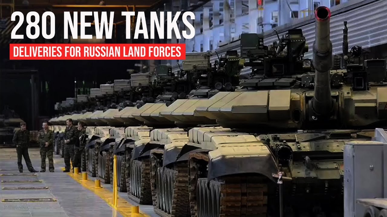 Russian Defense Industry Ramps Up Tank Deliveries with Advanced ...