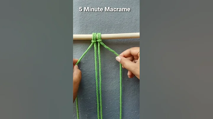 Macrame Tutorial | Macrame Flower Knot Tutorial #Shorts #MacrameKnot #MacrameTutorial #Macrame #DIY